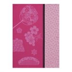 Torchon Kimono pivoine Le Jacquard Français